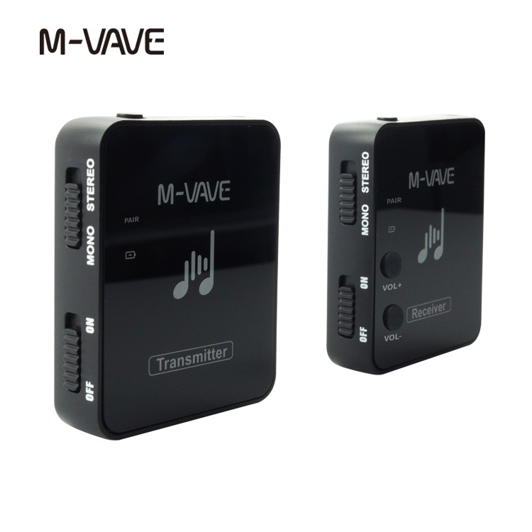 Picture of Wholesale M-Vave Wireless In-Ear Monitors, Wireless In-Ear Transmitter and Receiver, One-To-One, One-To-Many for Musical Instruments