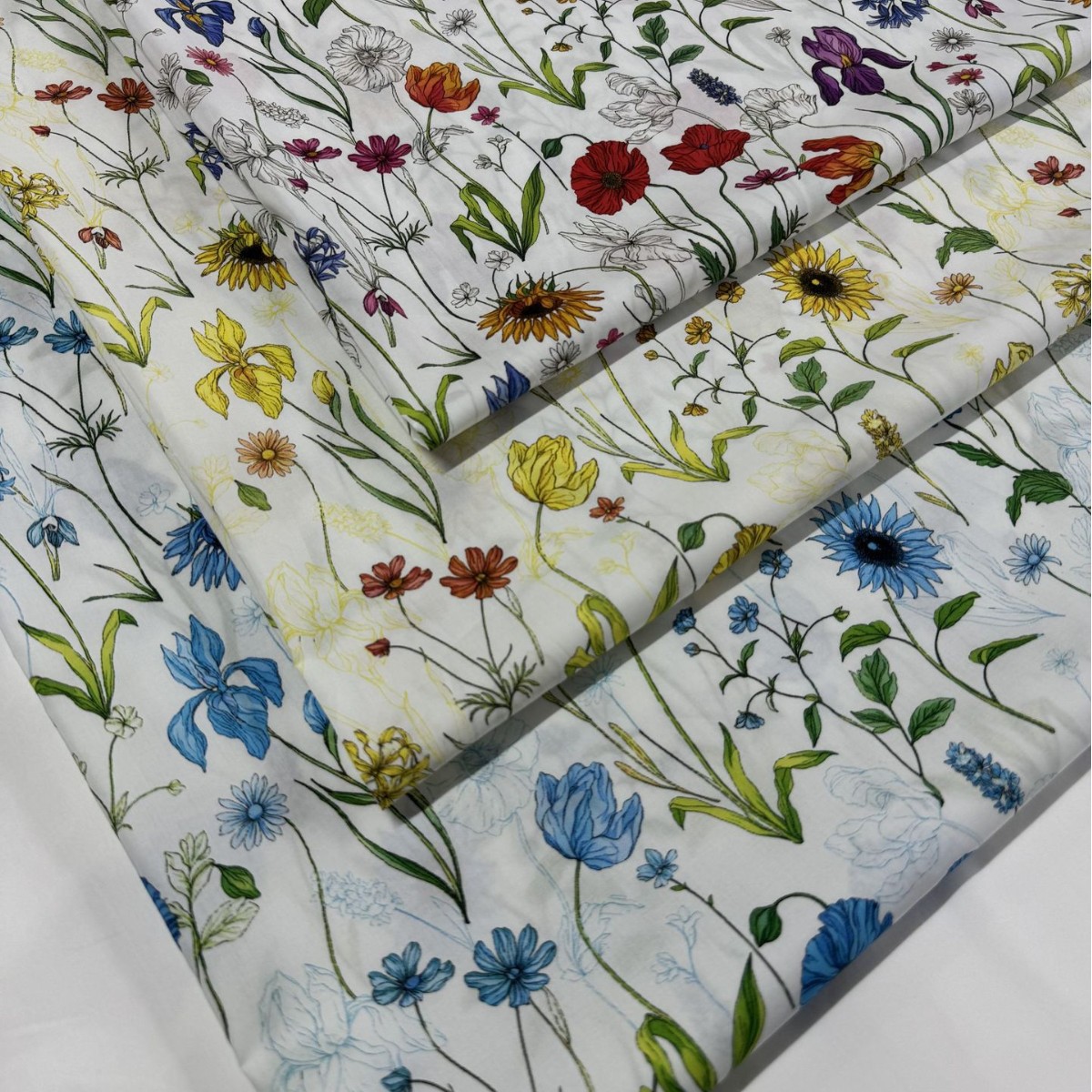 Picture of Liberty tana Cotton Meadow Muse (Meadow Muse) Flower Type Cotton 100 High Density