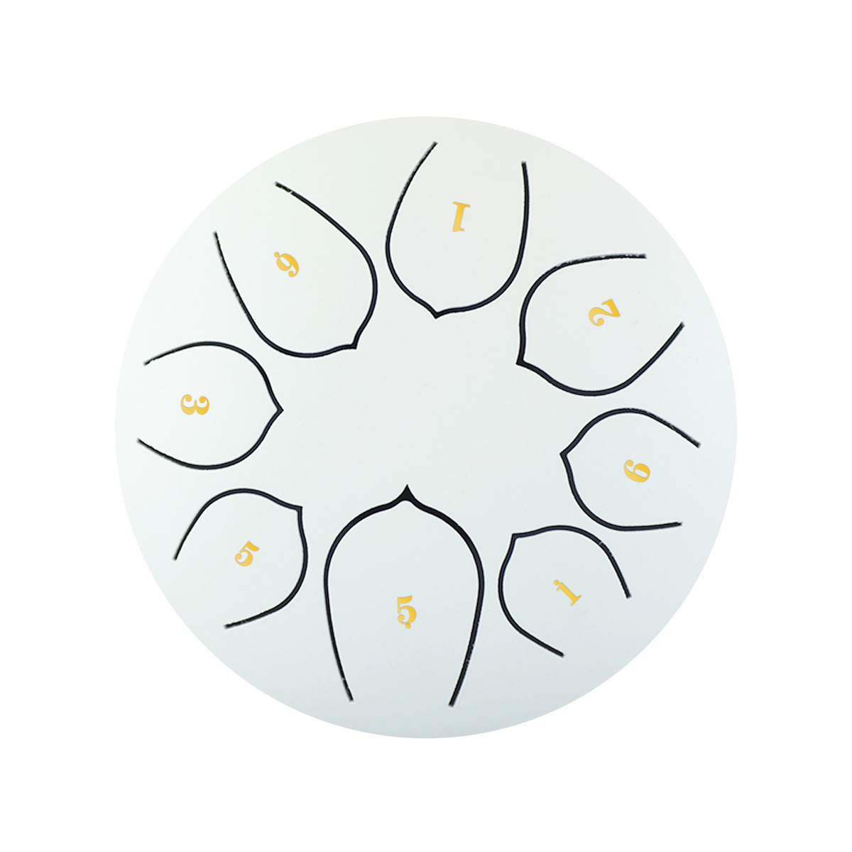 Picture of 6-inch Ethereal Drum 6-inch 8-tone Ethereal Drum C- tone Steel Tongue Drum Children's Musical Instruments Cross-border Exclusive Worry-free Drum Lotus Drum