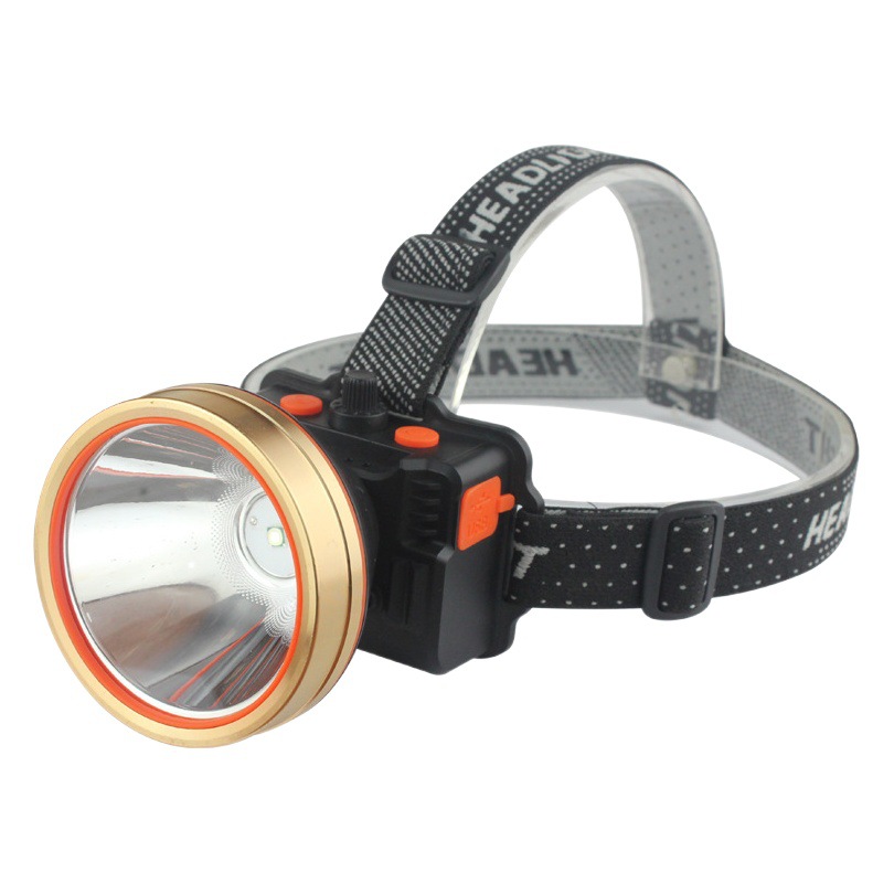Head-mounted fishing headlights manufacturers wholesale led strong light long-range headlights outdoor camping rechargeable headlights