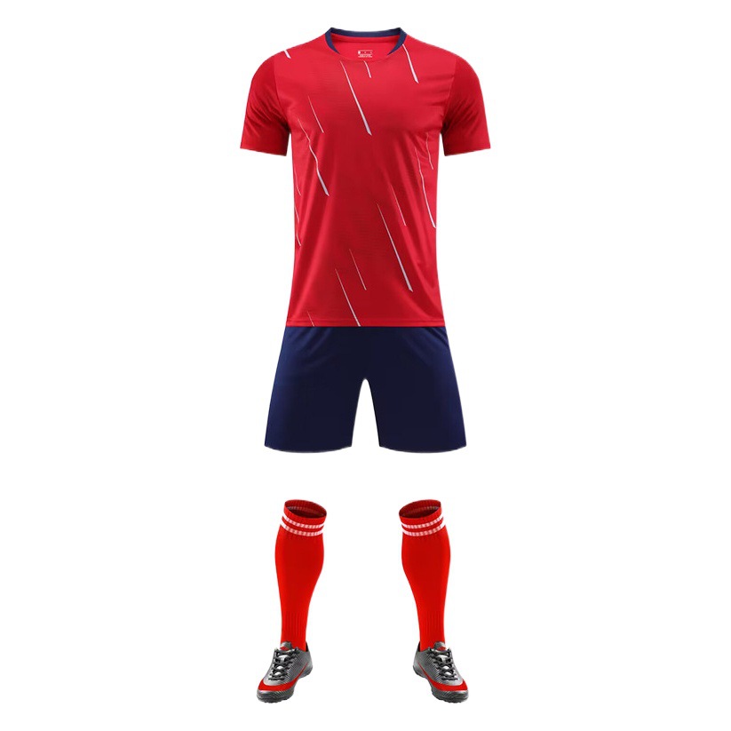 One-piece delivery cross-border adult children training clothes quick-drying sweat-absorbent sports football clothes suit student competition clothes men