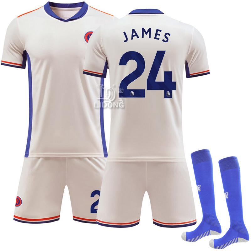 Picture of 2425 Chelsea New Away No.20 Palmer 8 Enzo 14 Felix Football Jersey suit