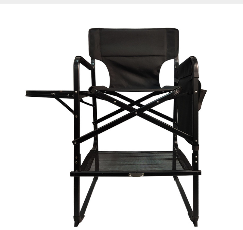 Picture of Large Director aluminum alloy chair computer leisure chair folding outdoor canvas chair beach chair office makeup chair