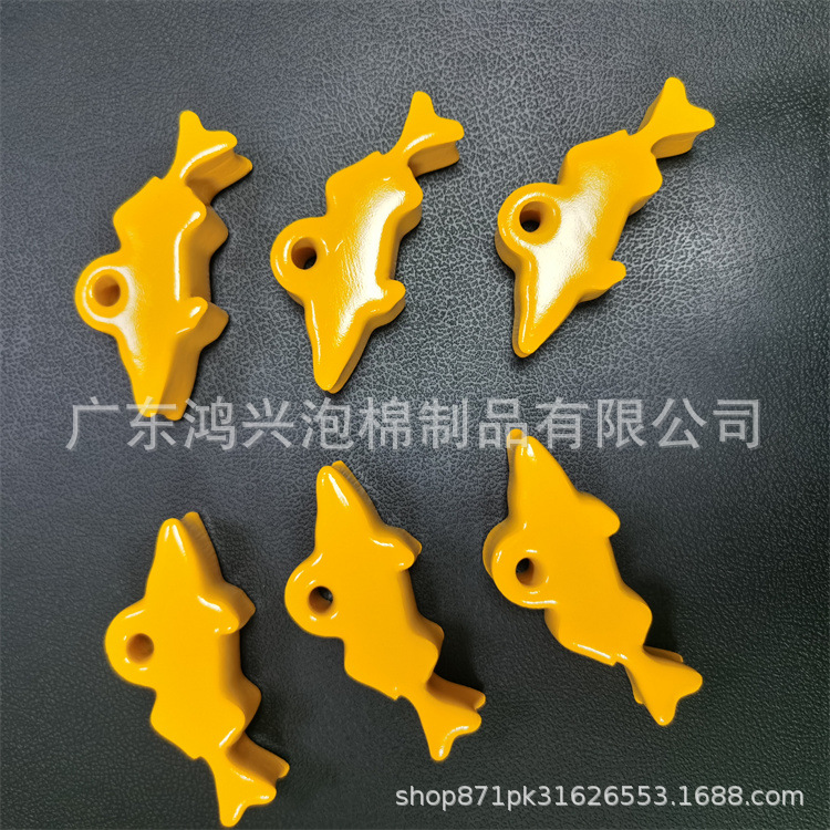 Water game anti-sink floating water sponge dipping products nbr dipping plastic doll toy mobile phone key buckle pendant