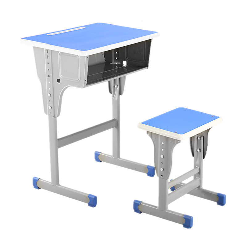 Picture of School Desk and Chair Training Desk Study Desk Children's Desk Single Training Desk Liftable Student Desk and Chair
