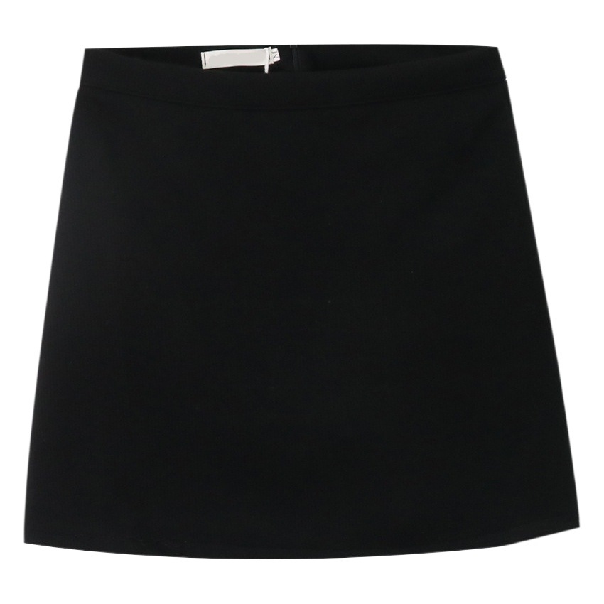 2023 Autumn and Winter New Corduroy High Waist Slimming All-match A- line Short Skirt Fashion Student Solid Color Skirt