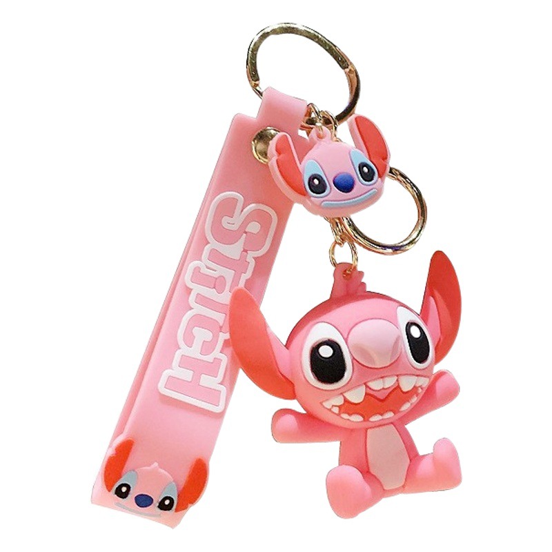 New creative cartoon stitch key chain pendant car key chain bag accessories gift manufacturers wholesale New