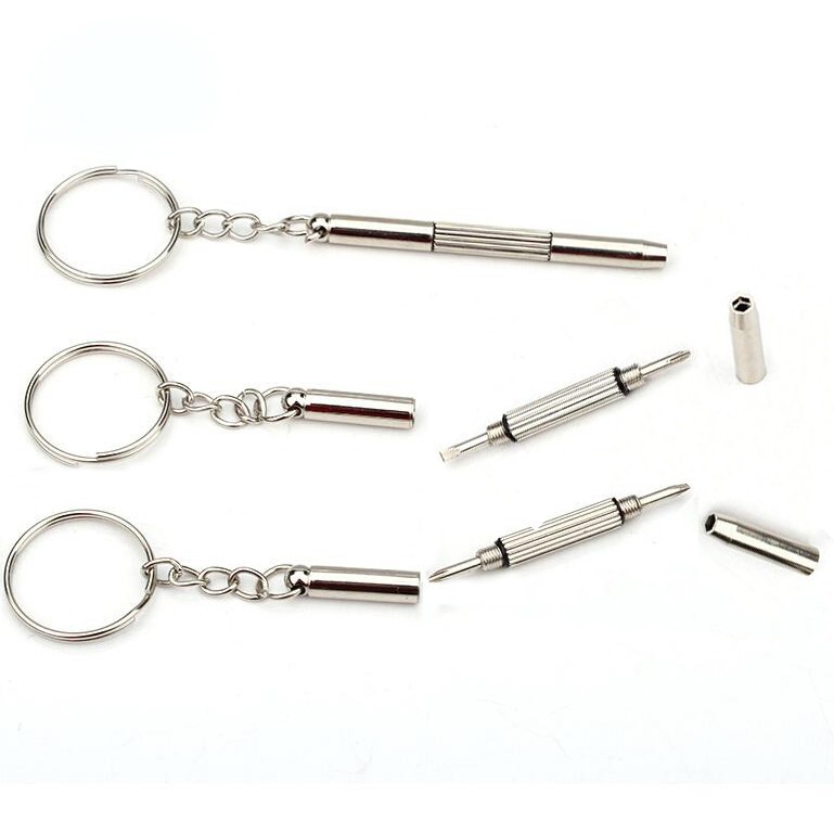 Picture of B- Class screwdriver multi-function three-in-One glasses accessories maintenance tool portable multifunction screwdriver