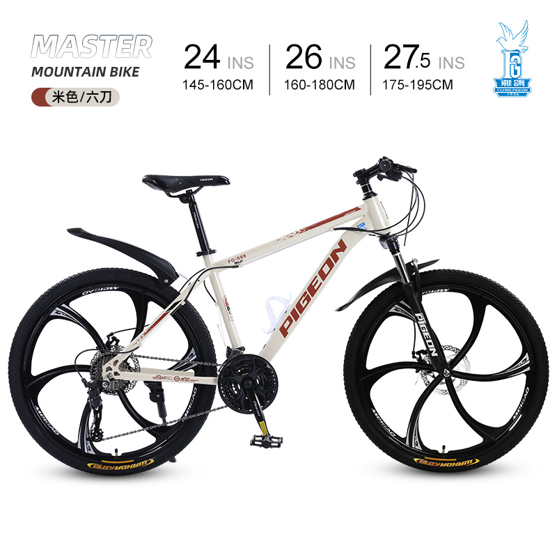 Picture of Flying Pigeon Bike Men's Cross-country Variable Speed Mountain Bike 24 Inch Outdoor Sports Cycling Road Bike