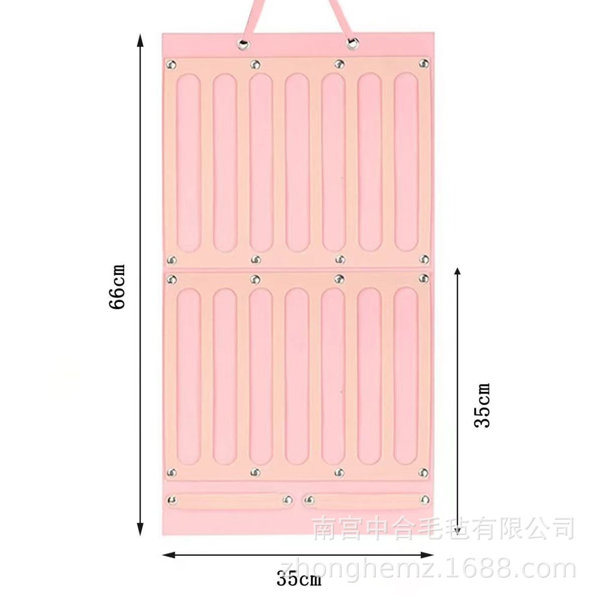 Cross-Border Spot Large Quantity for Felt Hairpin Storage Bag Felt Headwear Storage Hairpin Wall Hanging Storage