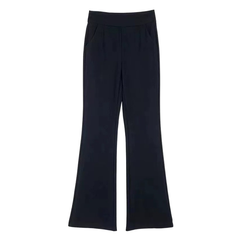 New 2024 Boot-Cut Trousers for Women, Slim and Versatile, Korean Style Loose Fashionable Casual Trousers, Casual Flared Trousers for Women