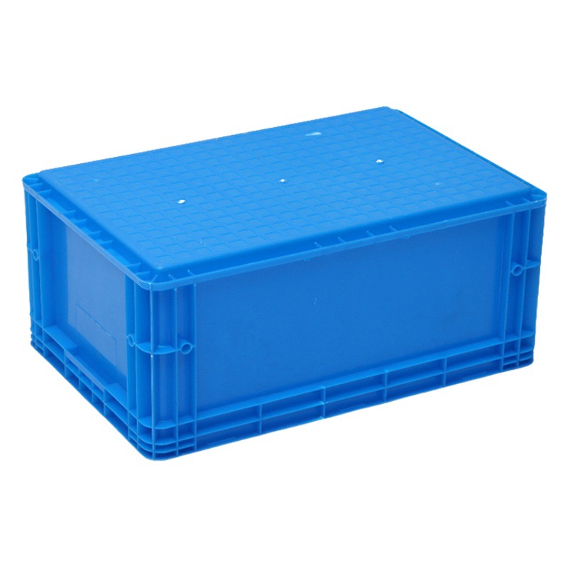 Thickened gray logistics box plastic turnover frame rectangular box storage logistics box plastic box plastic frame