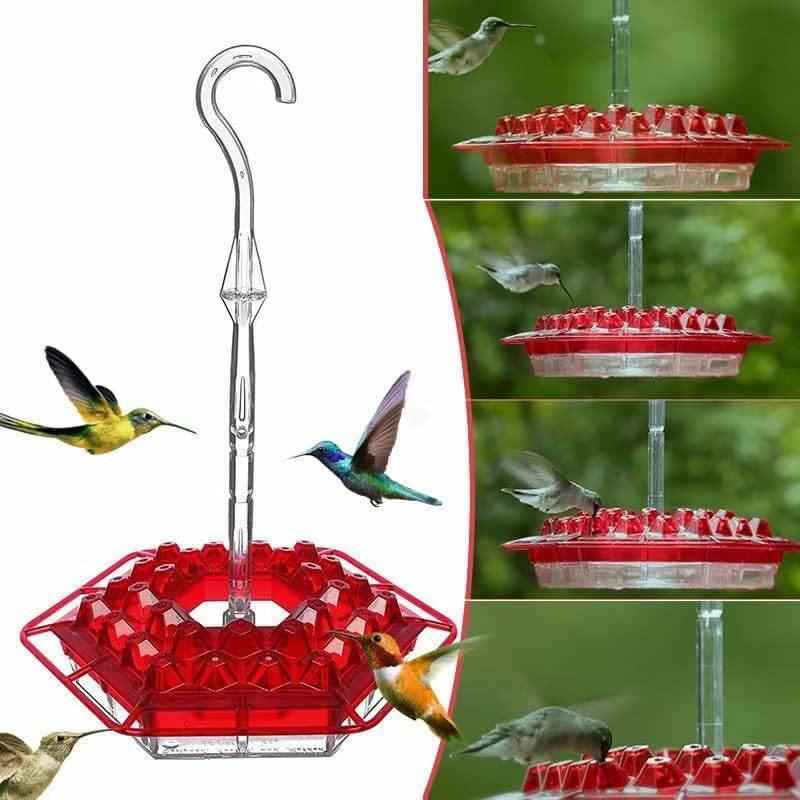 Picture of hummingbird feeder for outdoor, plastic hummingbird feeder-anti-ants and bees
