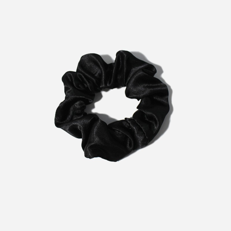 Picture of European and American Cross-Border Solid Color Large Intestine Hair Ring Foreign Trade Style Satin Head Flower Korean Style Headband Hair Accessories Head Rubber Band Wholesale