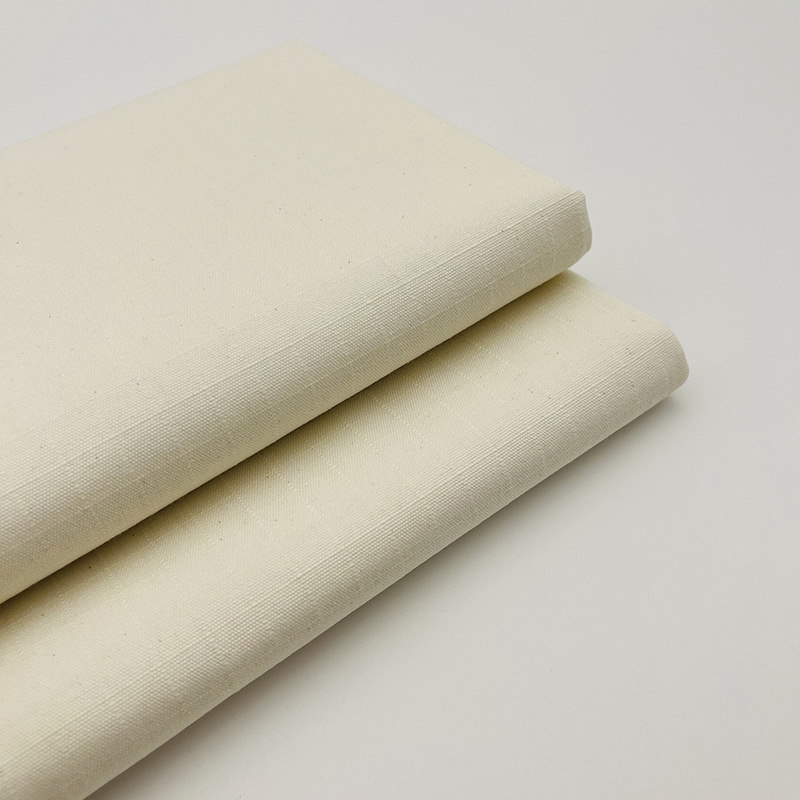 Picture of In-Stock Polyester-Cotton Canvas 300g Plaid Raw Fabric Thickened Encrypted Tent Canvas Fabric Wholesale Solid Color Polyester-Cotton Raw Fabric