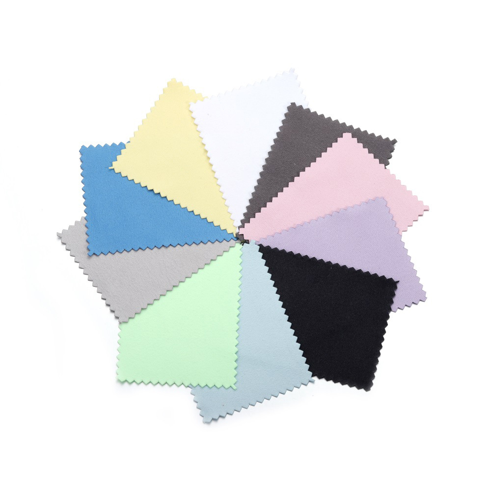 Picture of Jewelry Maintenance Square Marble Pattern Silver Wipe Double-sided Mirror Wipe Cloth Silver Gauze Suede Bright Silver Cloth