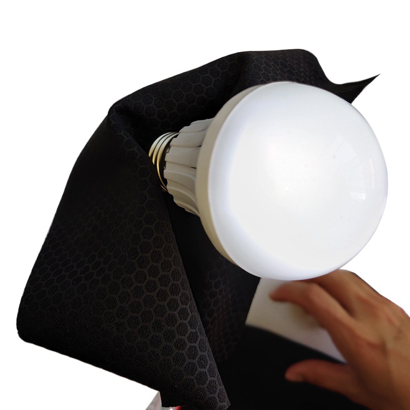 Graphene conductive functional cloth bulb experiment graphene cloth underwear insole clothing printing functional fabric spot