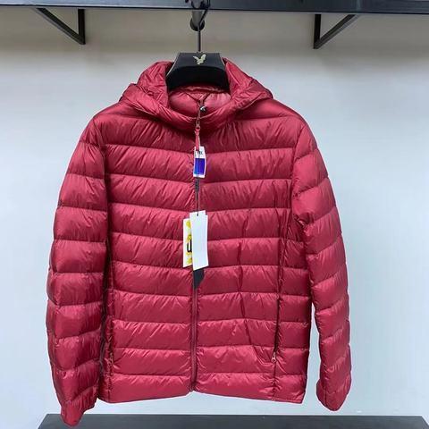 Picture of Men's Down Cotton-padded Jacket 2023 Autumn and Winter New Light and Thin Short Cotton-padded Jacket for Middle-aged Dad Winter Cotton-padded Jacket Coat