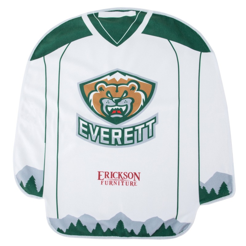 Picture of Foreign Trade Jersey Jersey T-Shirt Shaped Sports Rally Towel Long-Sleeved Heat Transfer Printing Jersey Rally Towel