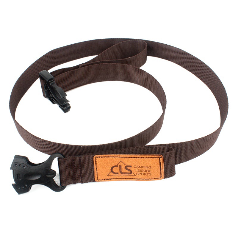 Outdoor luggage binding belt double insurance buckle luggage packing safety belt cargo binding fixed binding rope