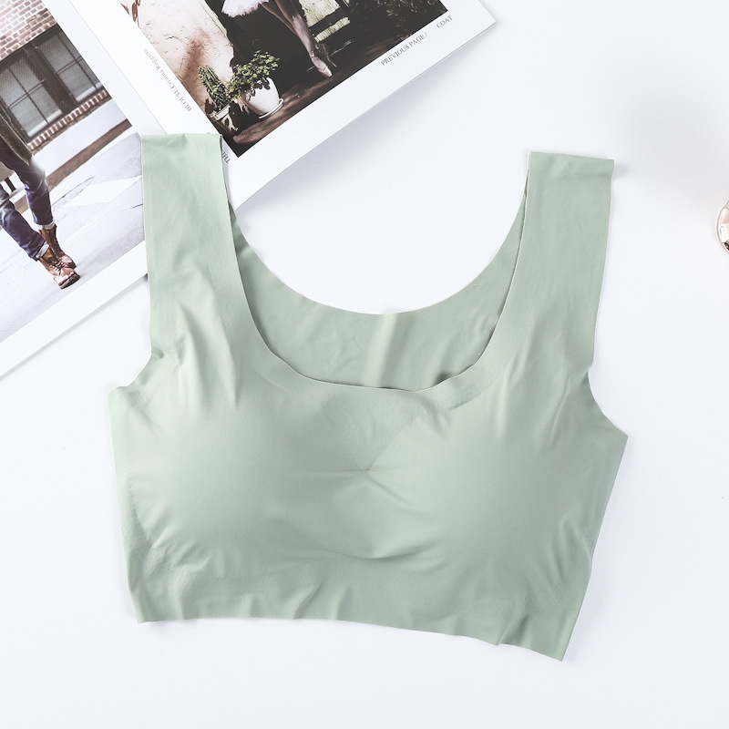 Picture of Shangpin Safe Generation Seamless Wireless One-Piece Ice Silk Push-Up Large Size Beautiful Back Sports Bra Underwear for Women