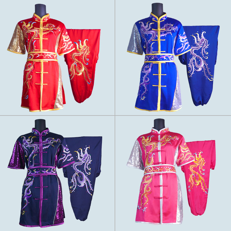 Picture of Daye Sheng Wushu Performance Clothing Male Children's Training Competition Training Clothing Female Competition Dress Dragon Dance Competition