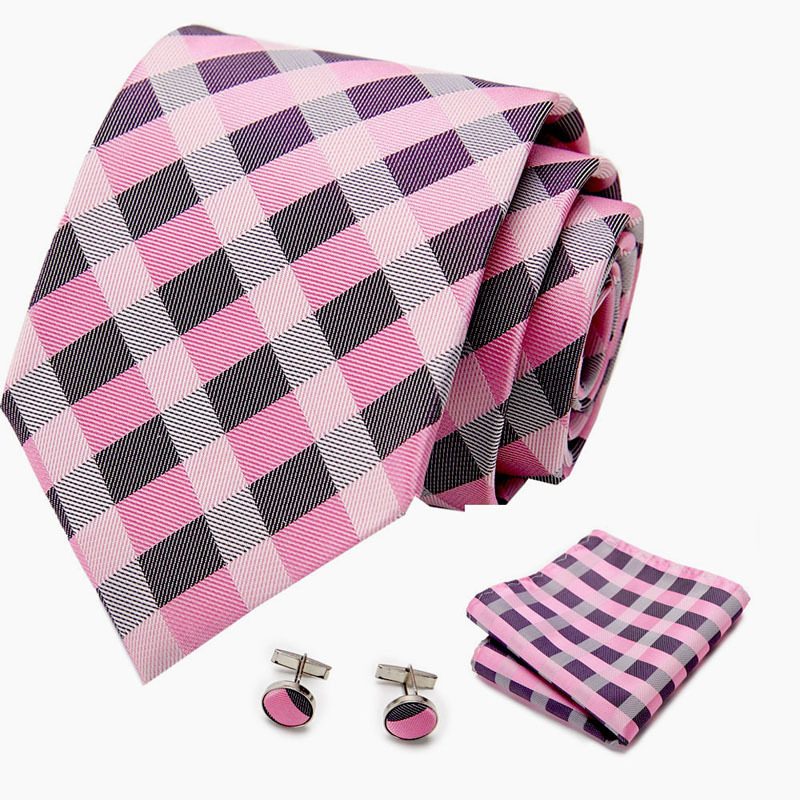 Picture of New Tie in Stock Cross-Border Hot Selling Tie Manufacturer Business Men's Formal Tie Set Ready-Made Fashion Accessories