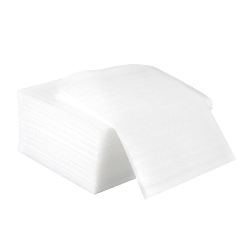 Thick pearl cotton bag foam bag white shockproof thick foam packaging Pearl cotton bag 42.5 * 58cm
