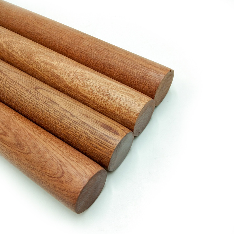 Picture of Haoyuan black sandalwood rolling pin manufacturer wooden rolling pin solid wood non-stick flour stick kitchen baking tool