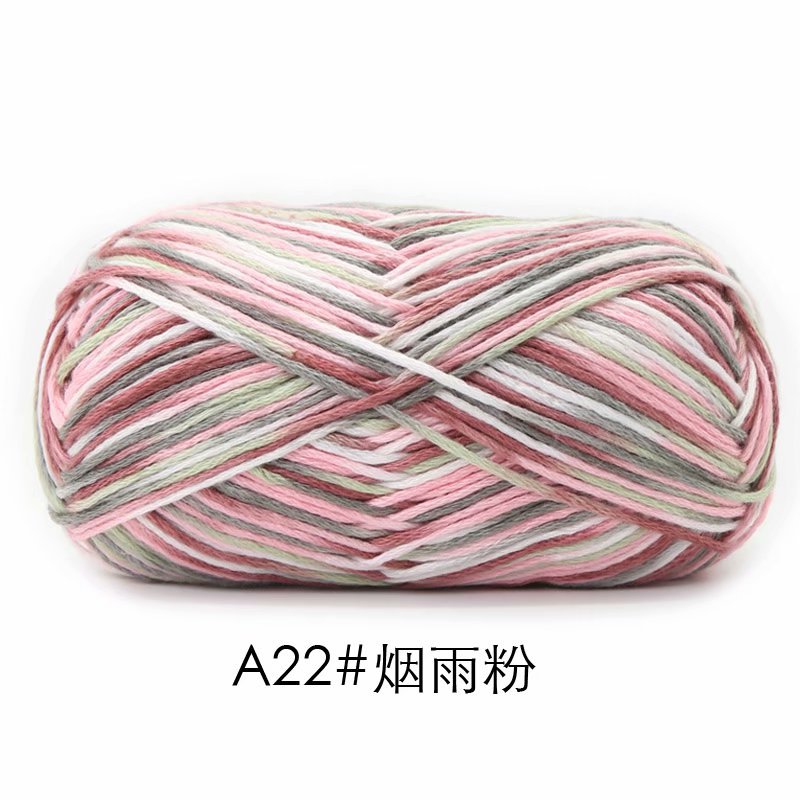 Picture of Su-velvet cotton hand-woven color wool knitting thread scarf coarse wool fancy doll coat needle sweater thread