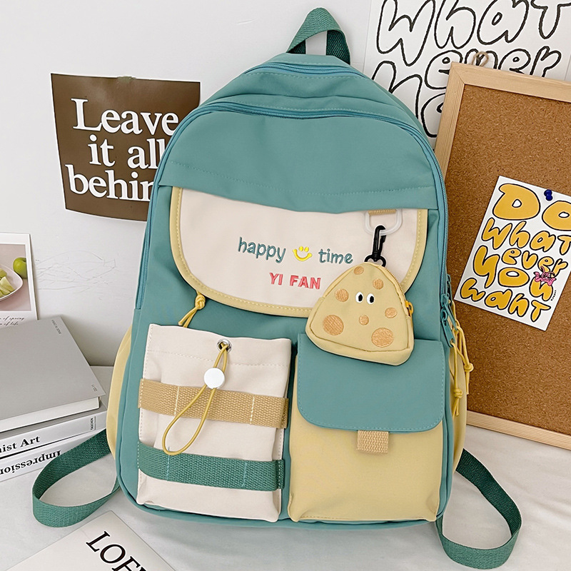Picture of Schoolbags for High School Students High Quality Wholesale Customized Junior High School Students and Elementary School Students Cute Backpacks Girls and Children's Backpacks