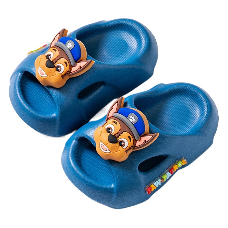 Wangwang children's slippers summer boys children indoor non-slip soft bottom Home Girls baby slippers New