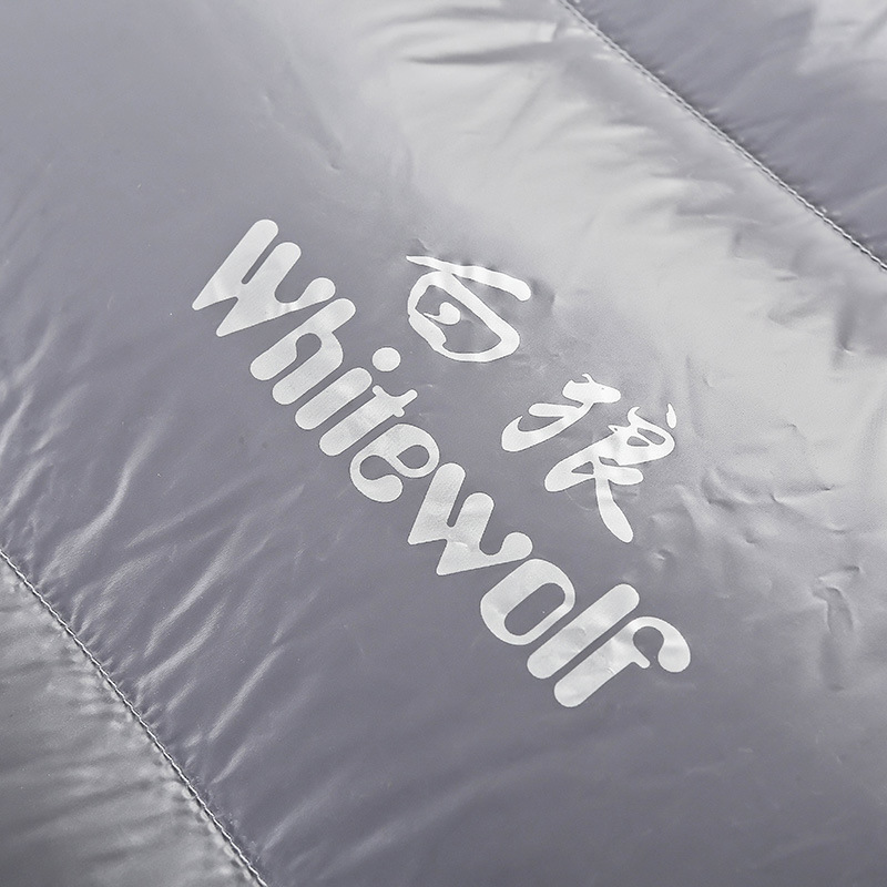 Picture of Factory wholesale double sleeping bag machine washable white duck down outdoor camping sleeping bag adult double travel sleeping bag in stock