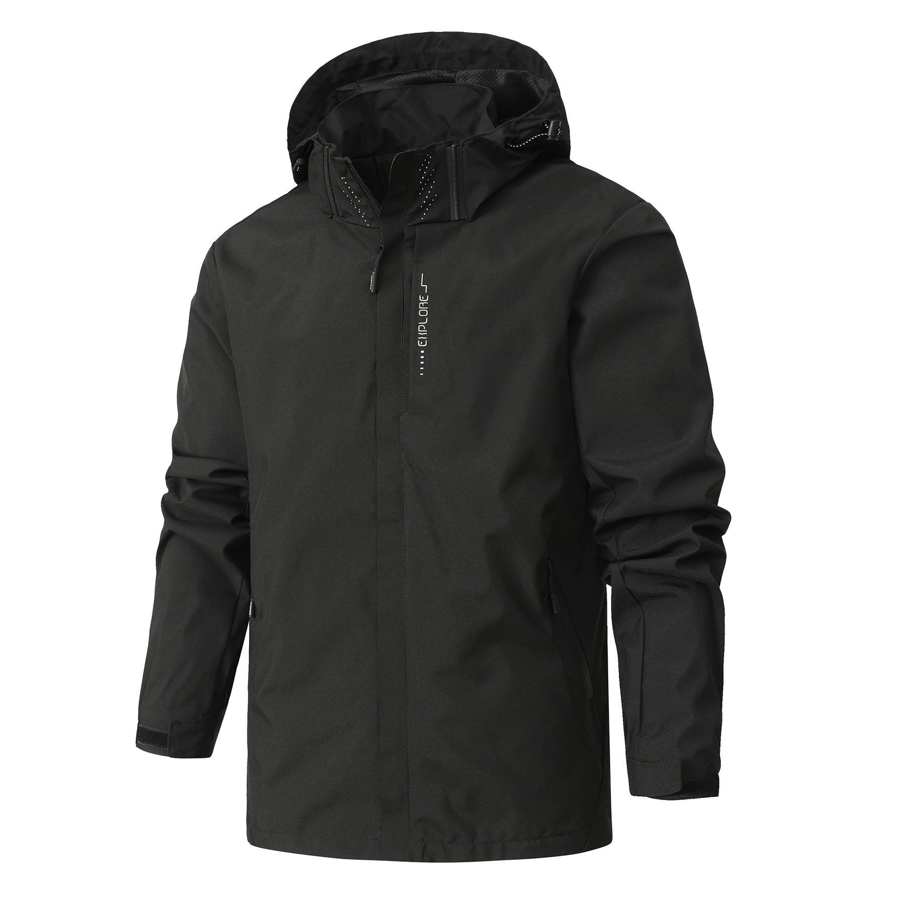 2025 Cross-border New Arrival Clothes Outdoor Couple's Arrival Clothes Hooded Waterproof Windproof Jacket Men's Mountaineering Suit