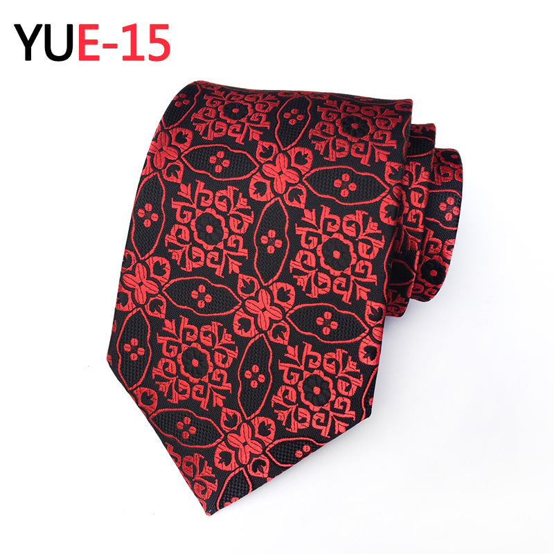Picture of Tie Factory in stock Supply Men's Business Casual Professional Fashion Tie Polyester Yarn-dyed Striped Tie