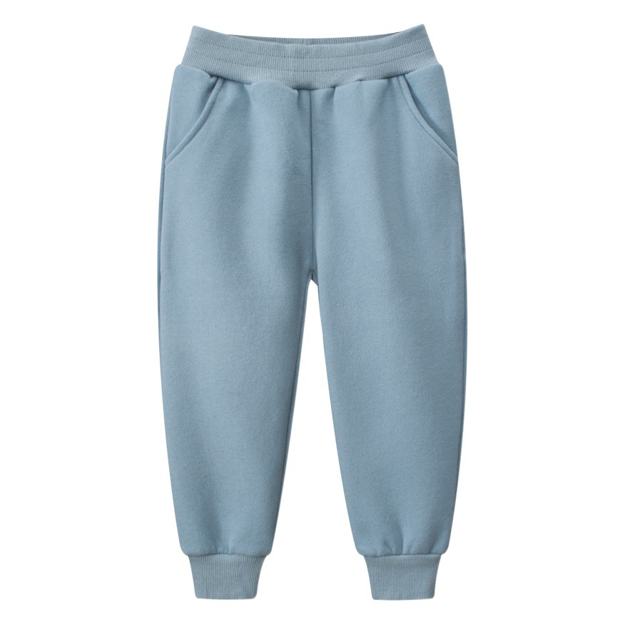 27kids inventory children's clothing tail goods 2024 autumn and winter children's sweatpants solid color baby boys' sports one-piece delivery