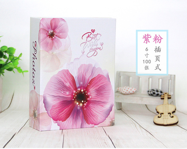 Picture of Photo album this album insert 4D large 6 inch photo plastic Korean creative children Baby souvenir book wholesale promotion