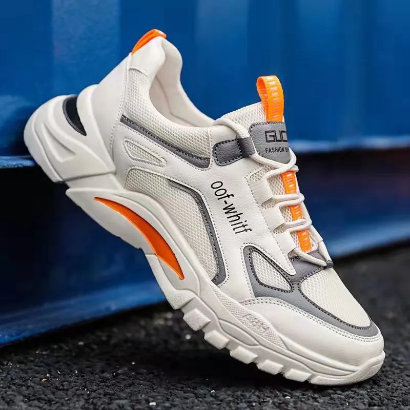 Men's Casual Fashion sneaker Men's Thick-soled Mesh Torre Shoes Fashion All-match Casual Foreign Trade Explosions Men's Shoes