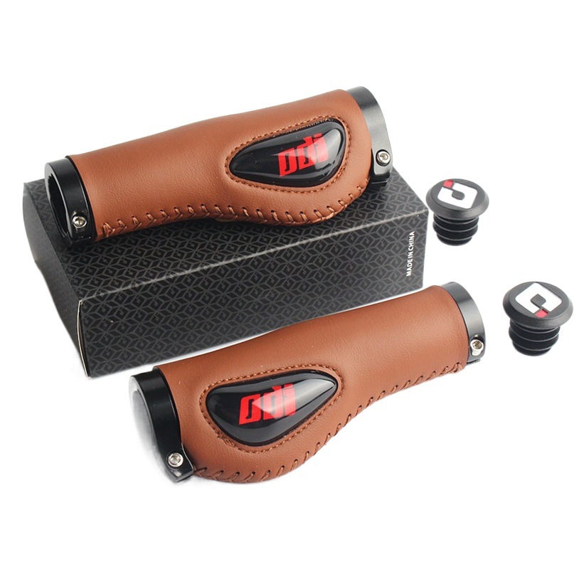 American ODI bicycle handle set silicone meat ball shock absorption comfortable mountain bike auxiliary handle lock grip rider handle set