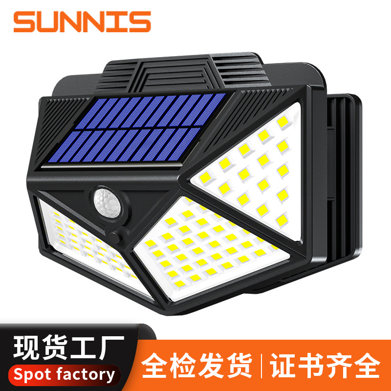 Cross-Border New Solar Garden Light Household High-Brightness Induction Wall Light Multi-Functional Clip Light Emergency Outdoor Light