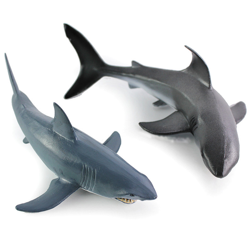 Picture of Cross-border Marine Animal Model Solid Simulation Marine Life Toy Shark Whale Model Ornaments Educational Toys