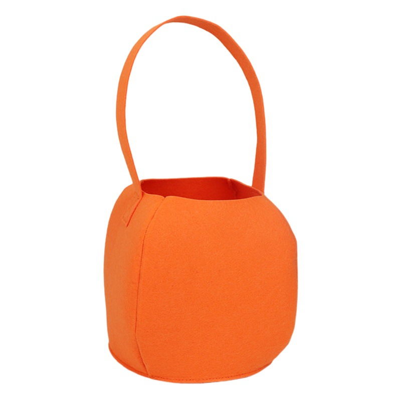 Halloween new arrival felt candy bag holiday atmosphere felt tote bag fashion storage bag in stock wholesale