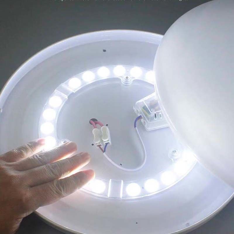 Picture of Led Ceiling Lamp Wick Lamp Panel Led Round Magnetic Lamp Panel Light Strip Eye Protection Living Room Bedroom Highlight Lamp Bead Bulb