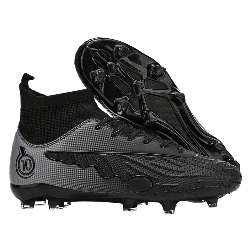 genuine goods Football Shoes for Men and Women Broken Nails Student Adult Training Artificial Lawn Ag Spikes Professional Breathable Non-slip Sneakers