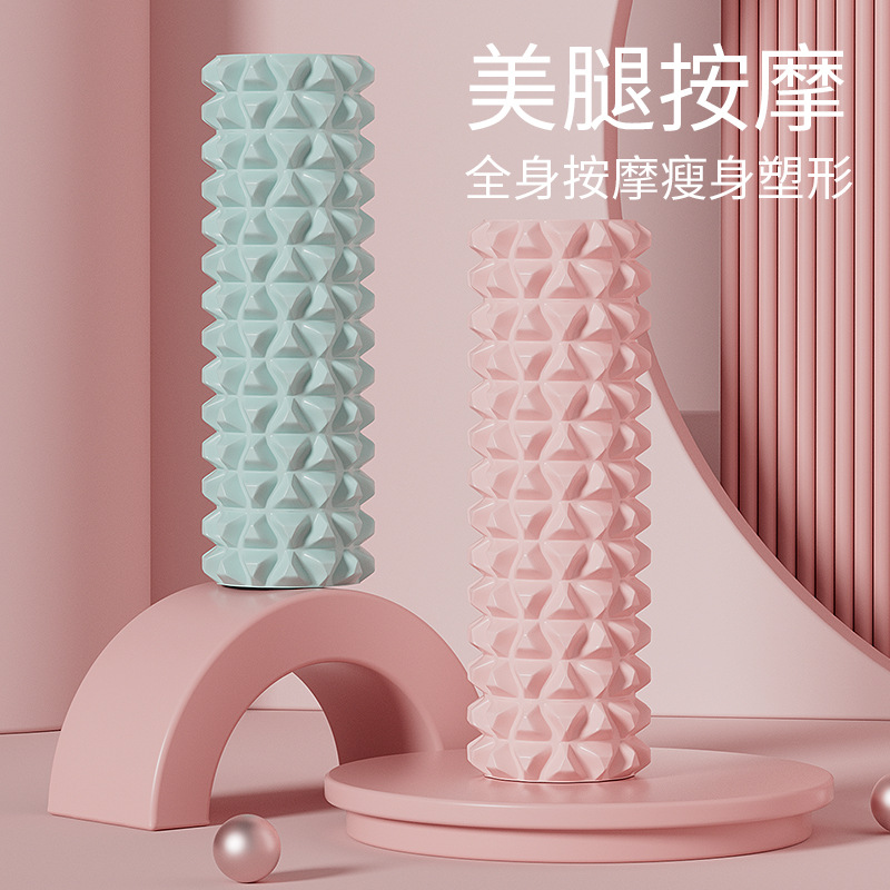 SanFan Yoga Column Foam Shaft Relaxation Muscle Relaxation Massage Roller Professional Fitness Aids Mace