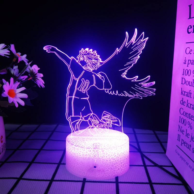 Sunxiang Xiangyang headlamp bedroom decoration isolated claw grinding dongfengxu volleyball junior peripheral hand-made graduation gift