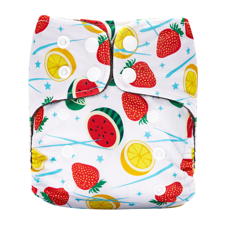 Picture of Foreign Trade Hot Baby Cloth Diapers 0-6 Months Newborn Baby Washed Diapers Black Waterproof Diapers