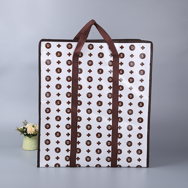 Luggage Bag Travel Bag Luggage Storage Foldable Travel Backpack Portable Non-Woven Bag Pocket Cross-Border Hot Sale