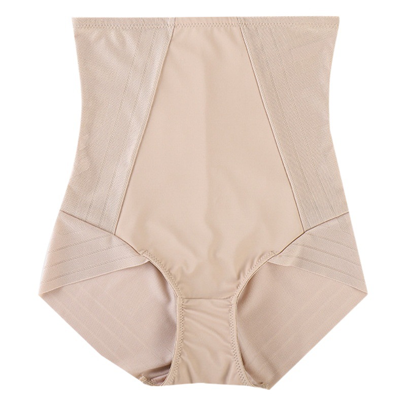 Xinjia belly shaping pants Ice Silk seamless underwear women's non-curling hip lifting waist shaping binding high waist body shaping pants