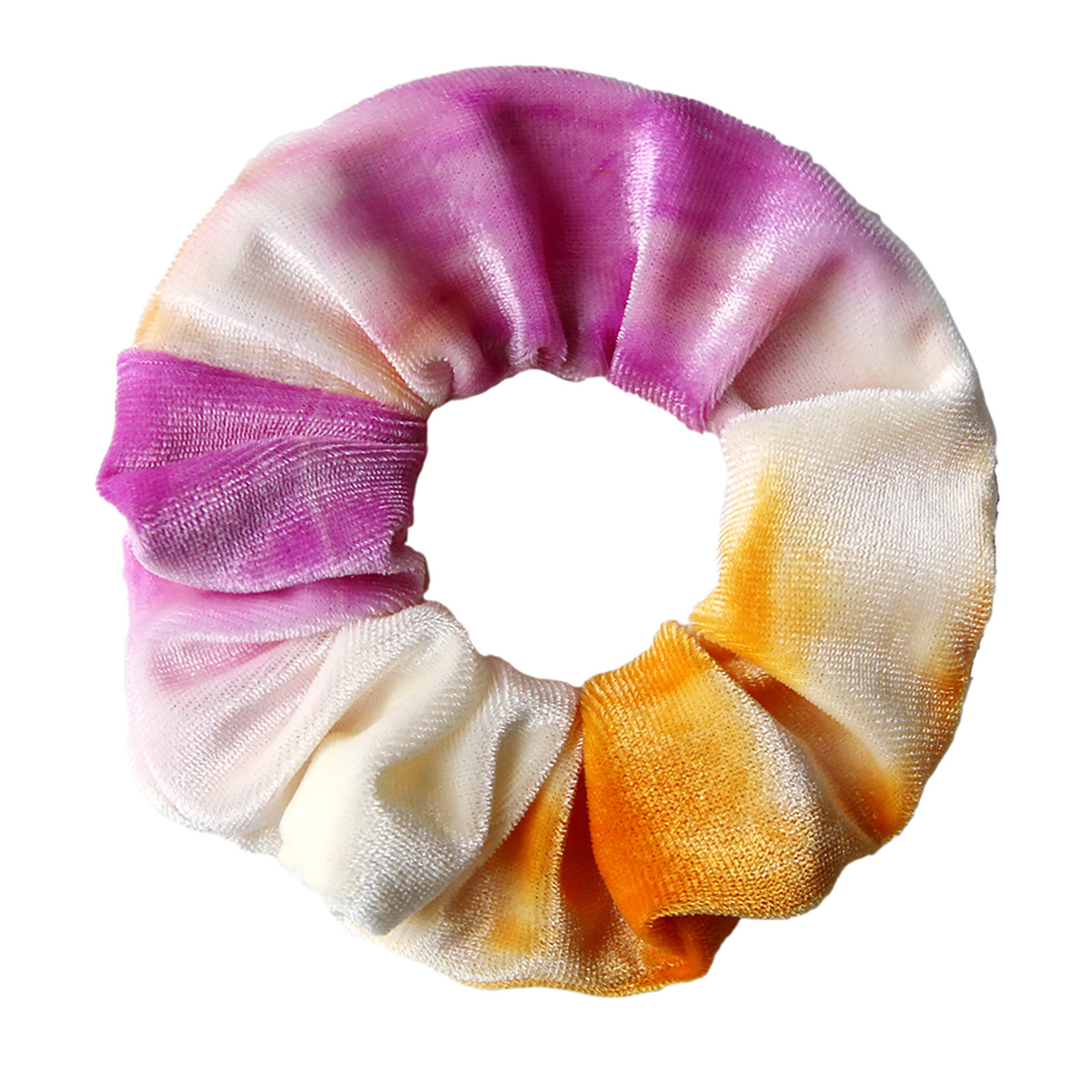 Picture of European and American Tie-Dye Korean Velvet Zipper Hair Band Cross-Border E-Commerce Amazon Aliexpress Headband Wholesale 46 Colors